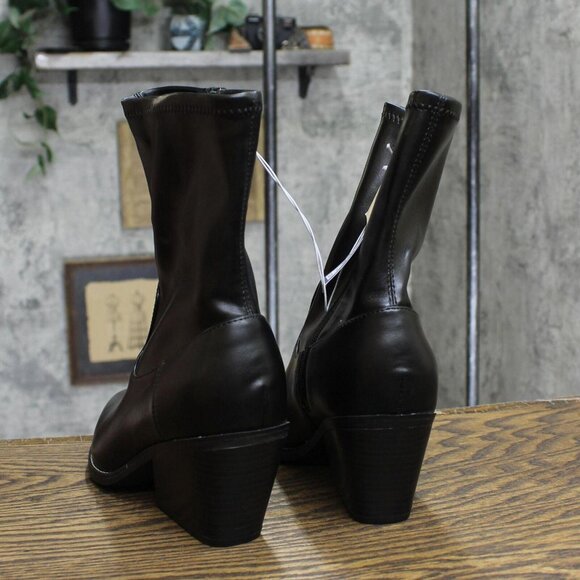 Universal Thread Women's Aubree Ankle Boots 88375051 Black 9M - Picture 4 of 7